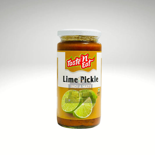 Taste N Eat Lime Pickle – നാരങ്ങ അച്ചാർ / नींबू का अचार – tangy and spicy Indian pickle.
