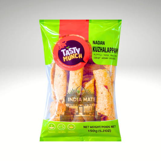 Tasty Munch nadan kuzhalappam traditional Kerala snack.
