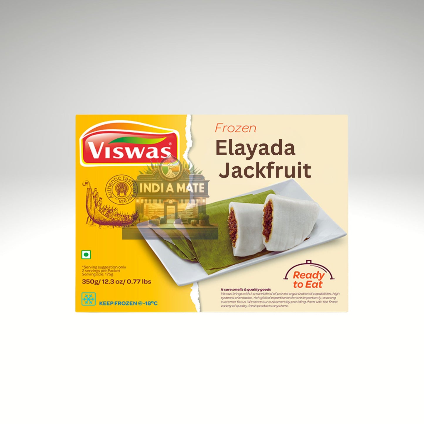 Viswas Elayada Jackfruit traditional Kerala steamed sweet  made with jackfruit, coconut, and jaggery.