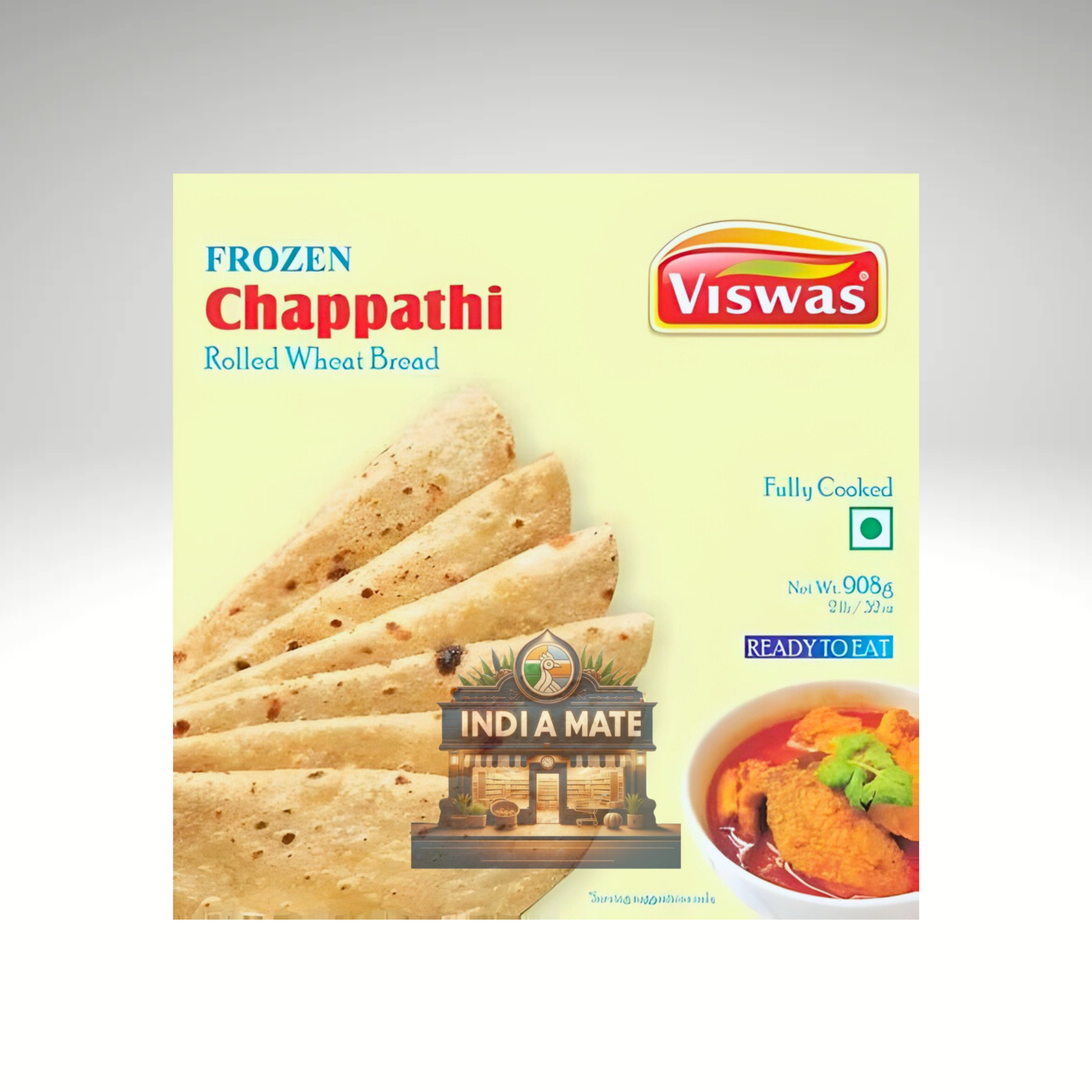 Viswas Family Chapathi – Soft, ready-to-eat Indian flatbread, available at IndiaMate.