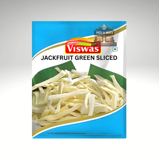 Viswas Green Jackfruit Slices – Ready-to-cook fresh jackfruit.