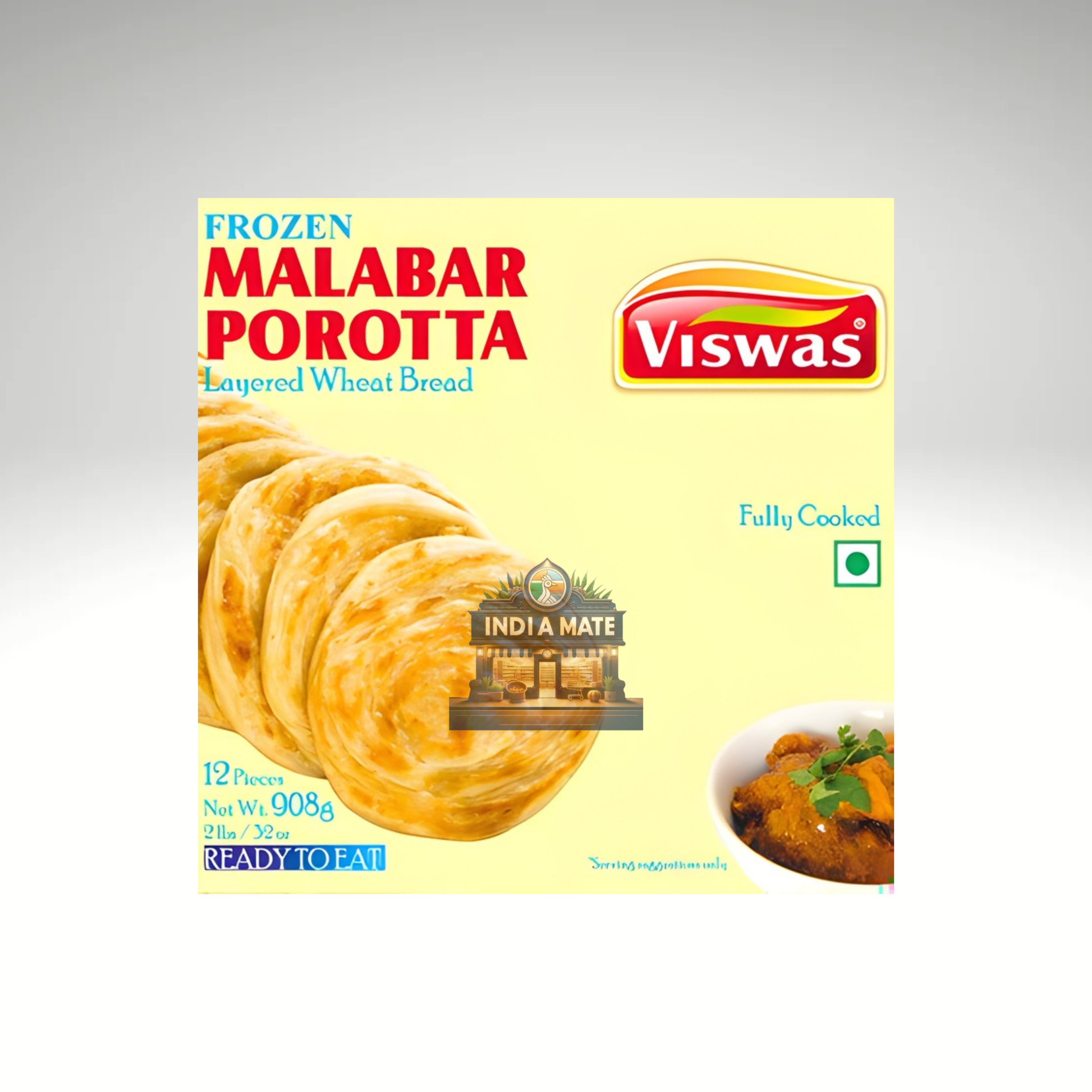 Viswas Malabar Porotta – Layered South Indian Kerala Porotta.