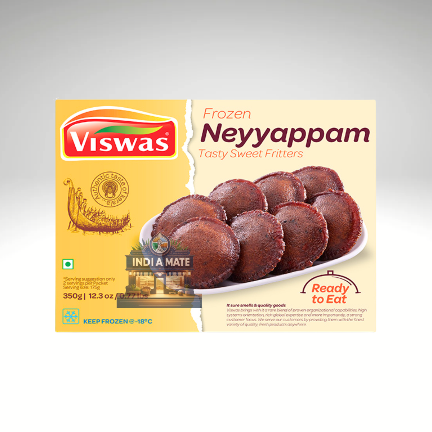 Viswas Neyyappam – Traditional Kerala Fried Sweet Snack.
