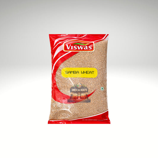 Viswas Samba Broken Wheat nutritious broken wheat for cooking.