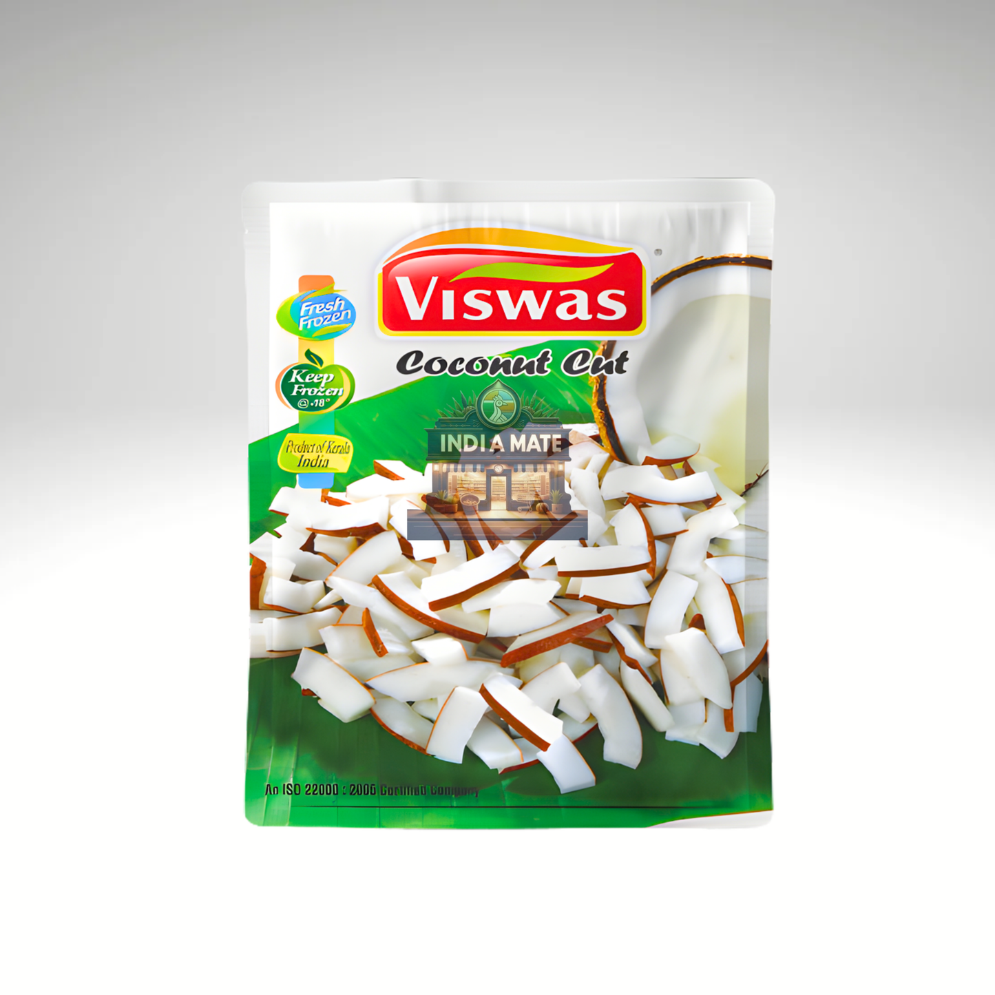 Viswas Sliced Coconut – Fresh coconut slices for cooking and desserts