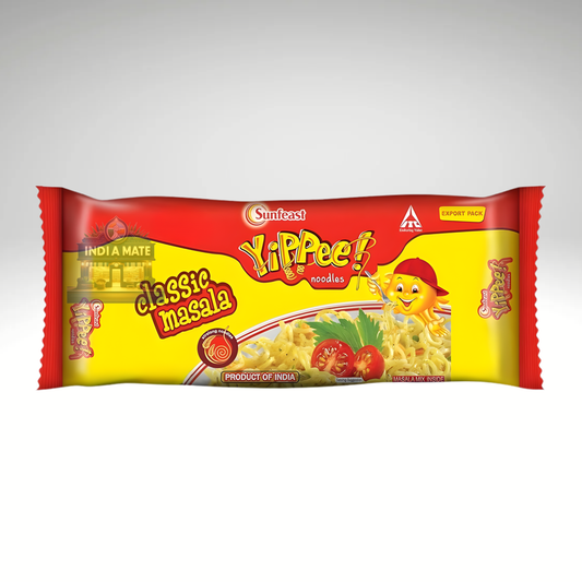 Yippee Classic Masala Noodles – Instant spicy noodle snack.